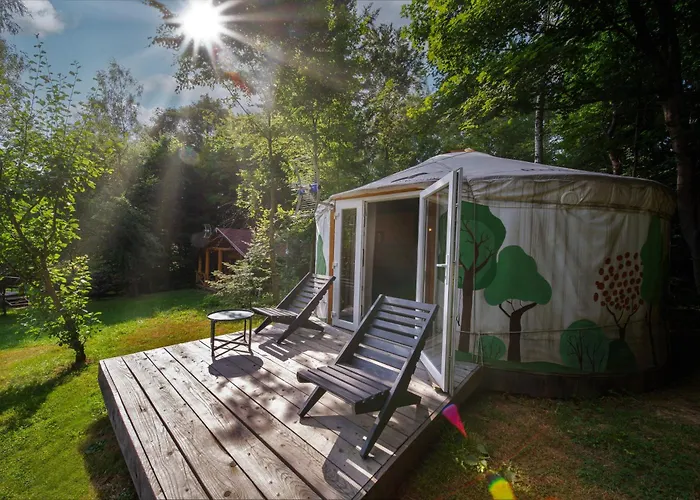 Glamping Dolina Luxe tent Zawadka (Bieszczady)