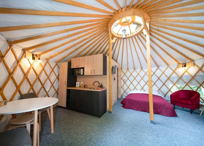 Luxe tent Glamping Dolina Zawadka (Bieszczady)