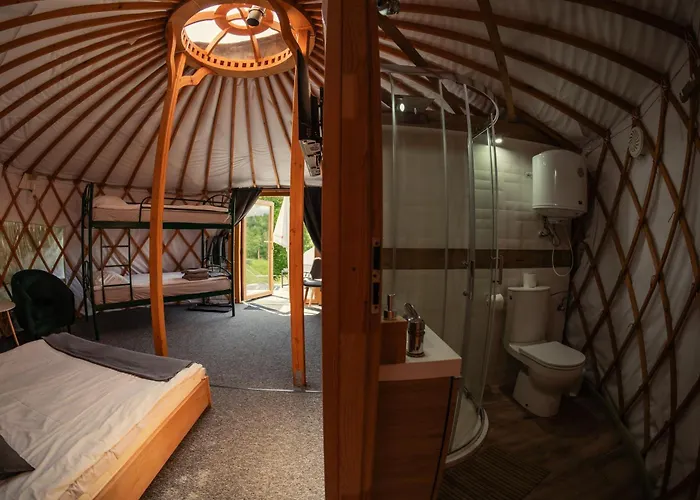 Luksusowy namiot Glamping Dolina