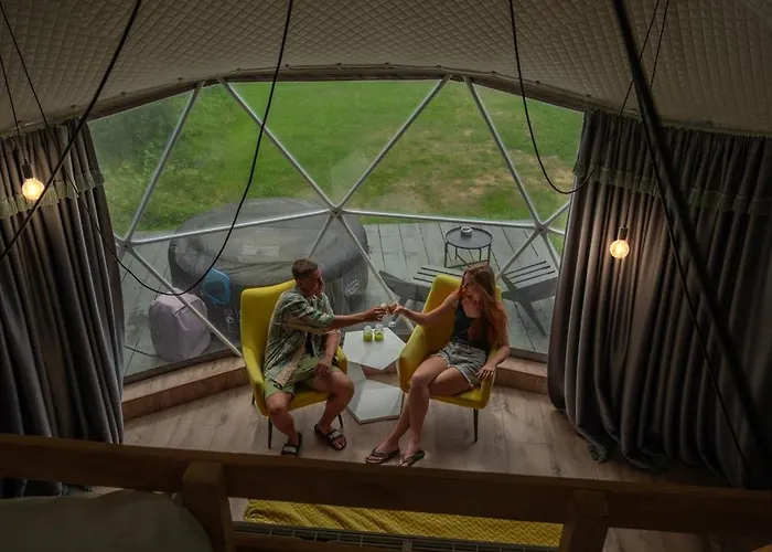 Luksusowy namiot Glamping Dolina *